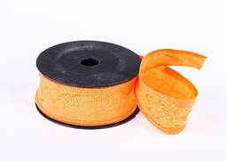 168 stuha taft oranžová 4cm x 10yrd