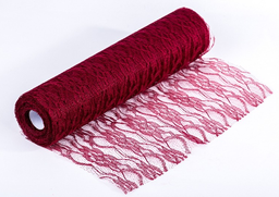 Čipka vínová 36cm x 9,14m