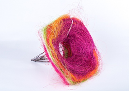 Kornút sisal mix 20 cm, 6ks
