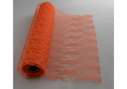 Čipka oranžová 36cm x 9,14m