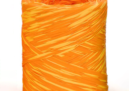Poly raphia 15x200 oranž. mix R254