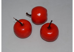 Jablká červené 3,5cm 48ks
