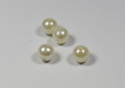 Gorále perličky 14mm krémové, 200g