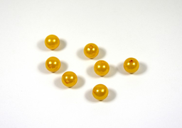 Gorále perličky 11mm 100 g žltá