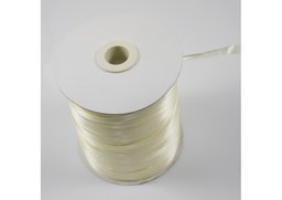 171 Stuha maxi satén krémová 0,6cm x 500yrd