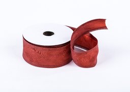 168 stuha taft medová 4cm x 10yrd