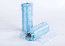 Organza sv. modrá 12cm x 20yrd, 2ks