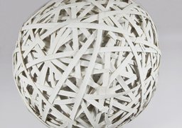 Willow ball 40 cm biela
