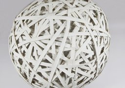 Willow ball 40 cm biela