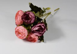 Pivónia 30cm fial/ruž.