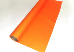 Fólia satén h oranžová 50cm x 10y