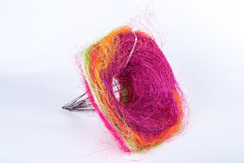 Kornút sisal mix 20 cm, 6ks