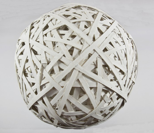 Willow ball 35 cm biela