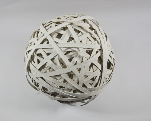 Willow ball 25 cm biela