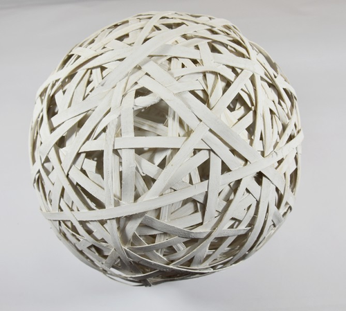 Willow ball 30 cm biela