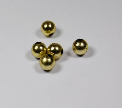 Gorále perličky 14mm zlaté, 200g