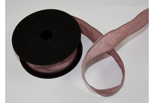 168 Stuha taft slez 4cm x 10yrd