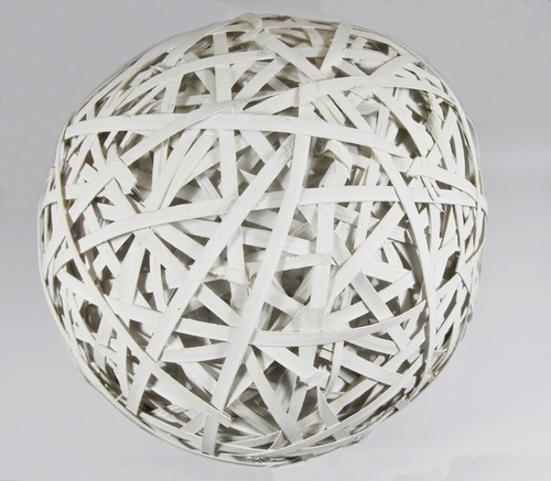 Willow ball 40 cm biela